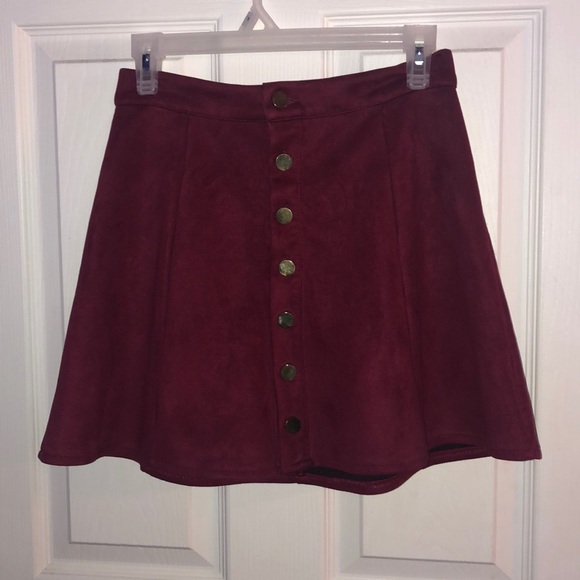 Dresses & Skirts - Maroon Skirt